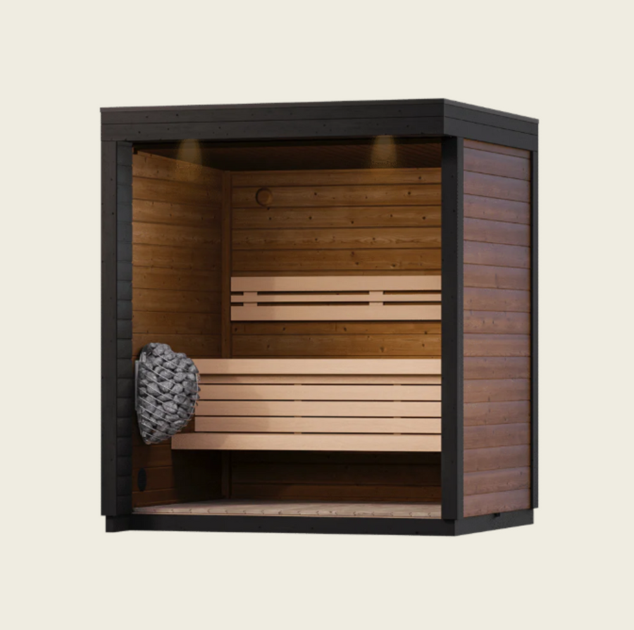 Leil® Saunas Extern spotlight Patio