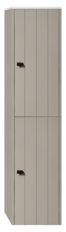 Badrumsmöbel Vemdalen Sidoskåp - 150 cm, Greige