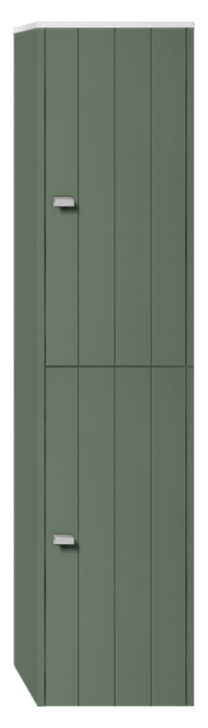 Badrumsmöbel Vemdalen Sidoskåp - 150 cm, Salviagrön