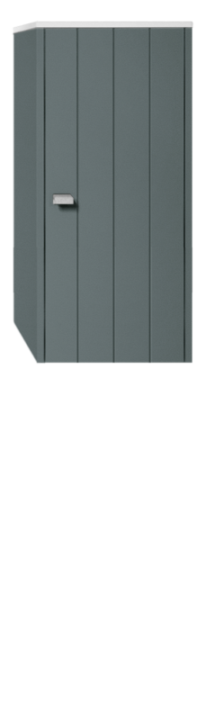 Badrumsmöbel Vemdalen Sidoskåp - 75 cm, Petrol