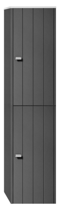 Badrumsmöbel Vemdalen Sidoskåp - 150 cm, Grafit