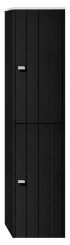 Badrumsmöbel Vemdalen Sidoskåp - 150 cm, Svart