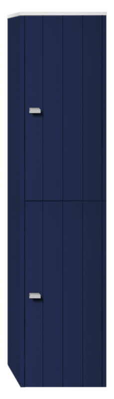 Badrumsmöbel Vemdalen Sidoskåp - 150 cm, Oceanblå