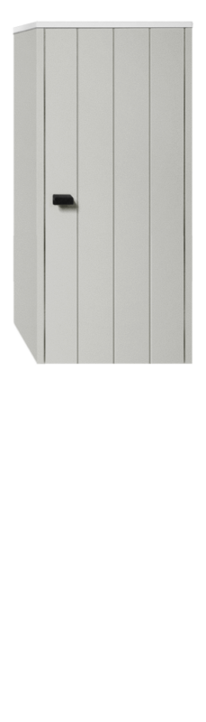 Badrumsmöbel Vemdalen Sidoskåp - 75 cm, Ljusgrå