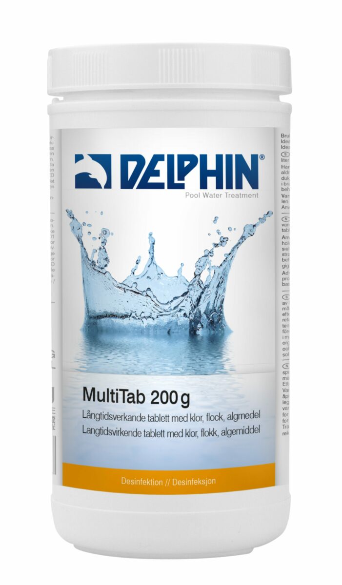 Poolkem DELPHIN MultiTab 200g 1 kg