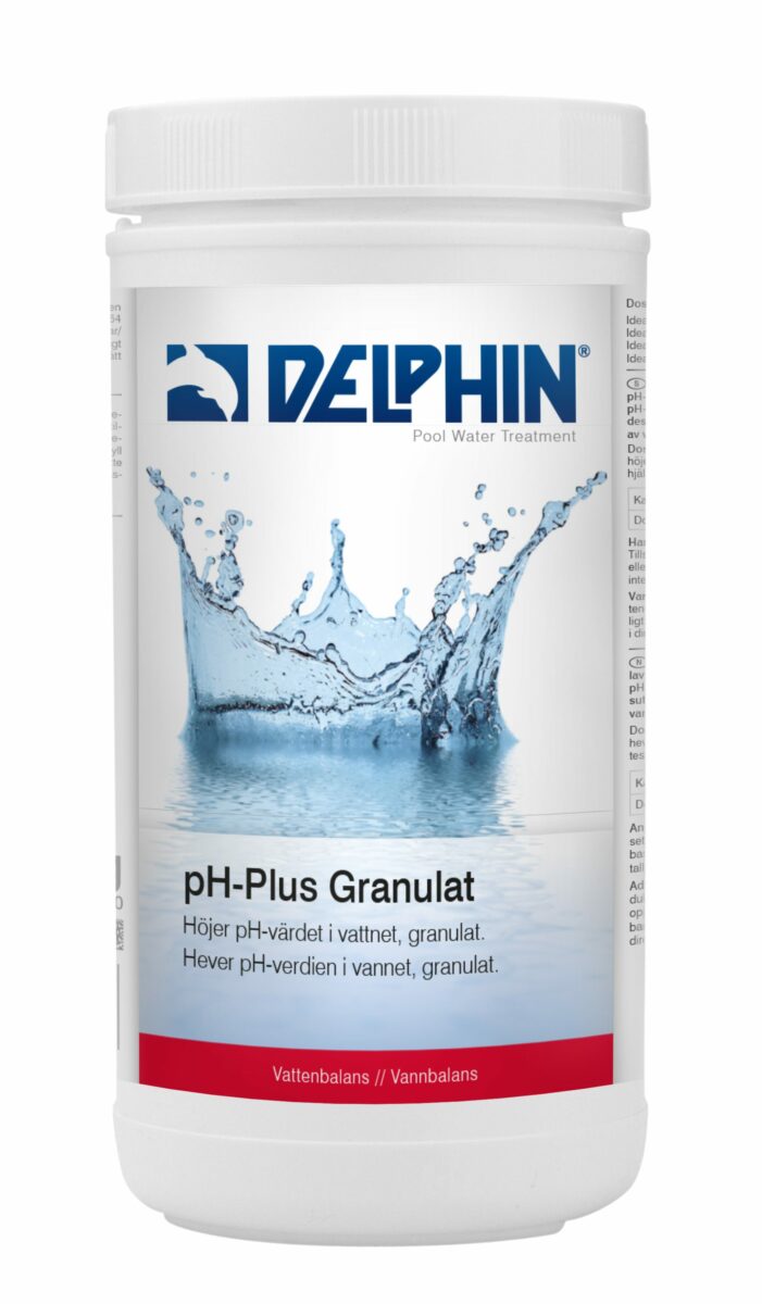 Poolkem DELPHIN pH-plus granulat 1 kg