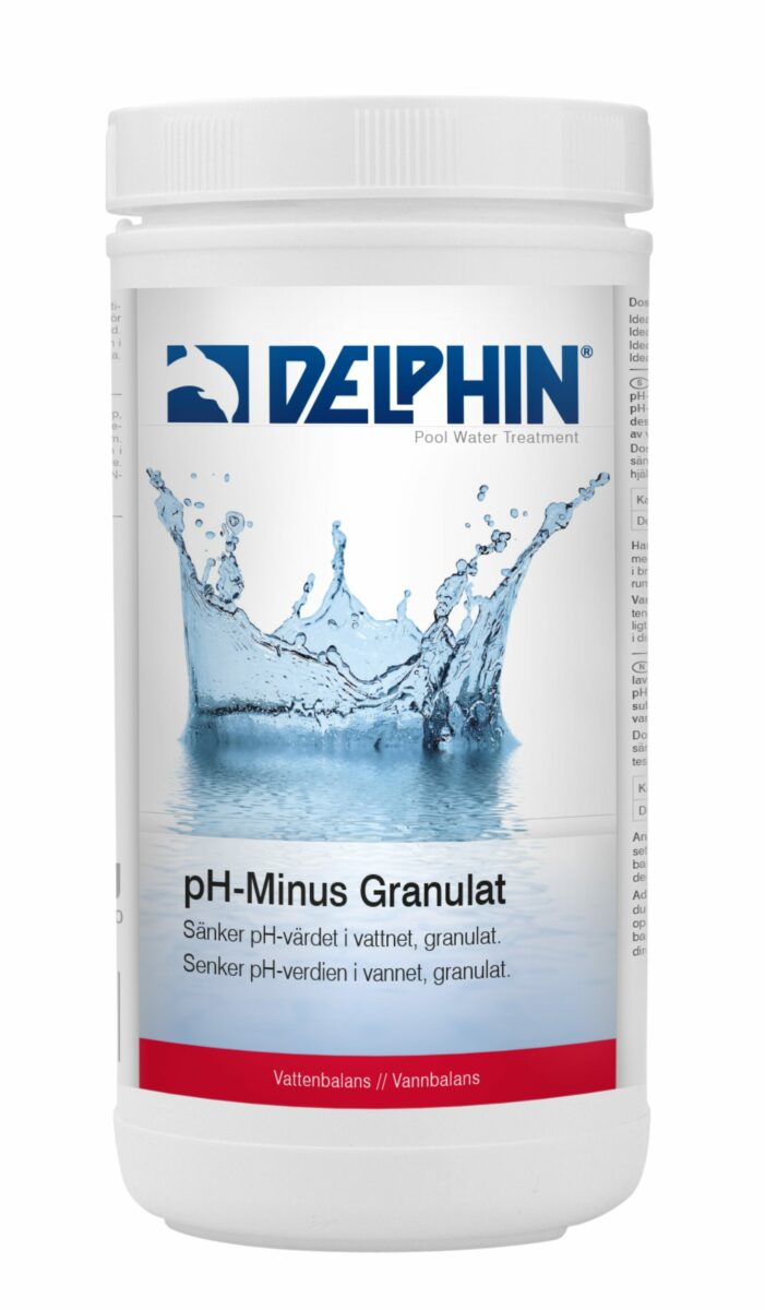 Poolkem DELPHIN pH-minus granulat 1.5 kg