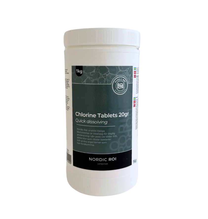 Spekem Nordic roi Spa Chlorine 20g tablets snabblösliga 1KG