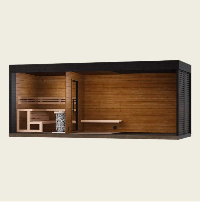 Leil® Saunas Extern spotlight - L plus