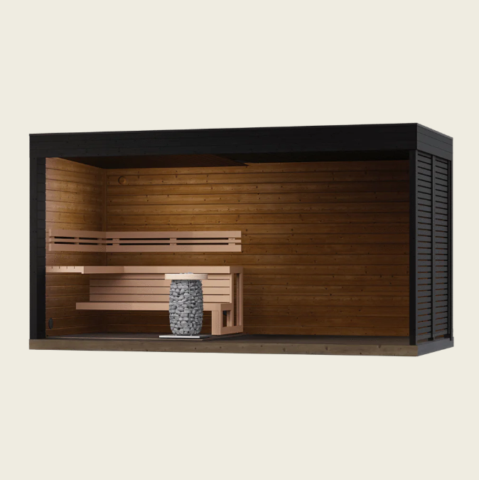 Leil® Saunas Extern spotlight - S plus