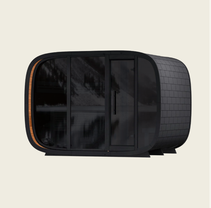 Leil® Saunas Round Cube Double