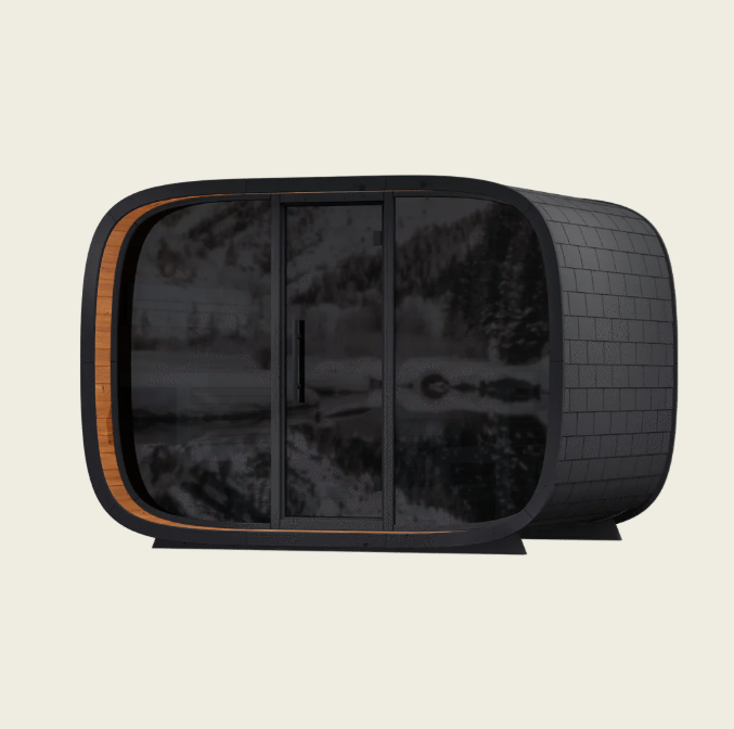 Leil® Saunas Round Cube Single