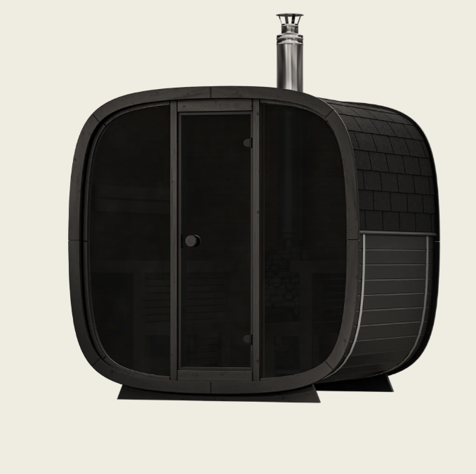 Leil® Saunas Black Cube Comfort