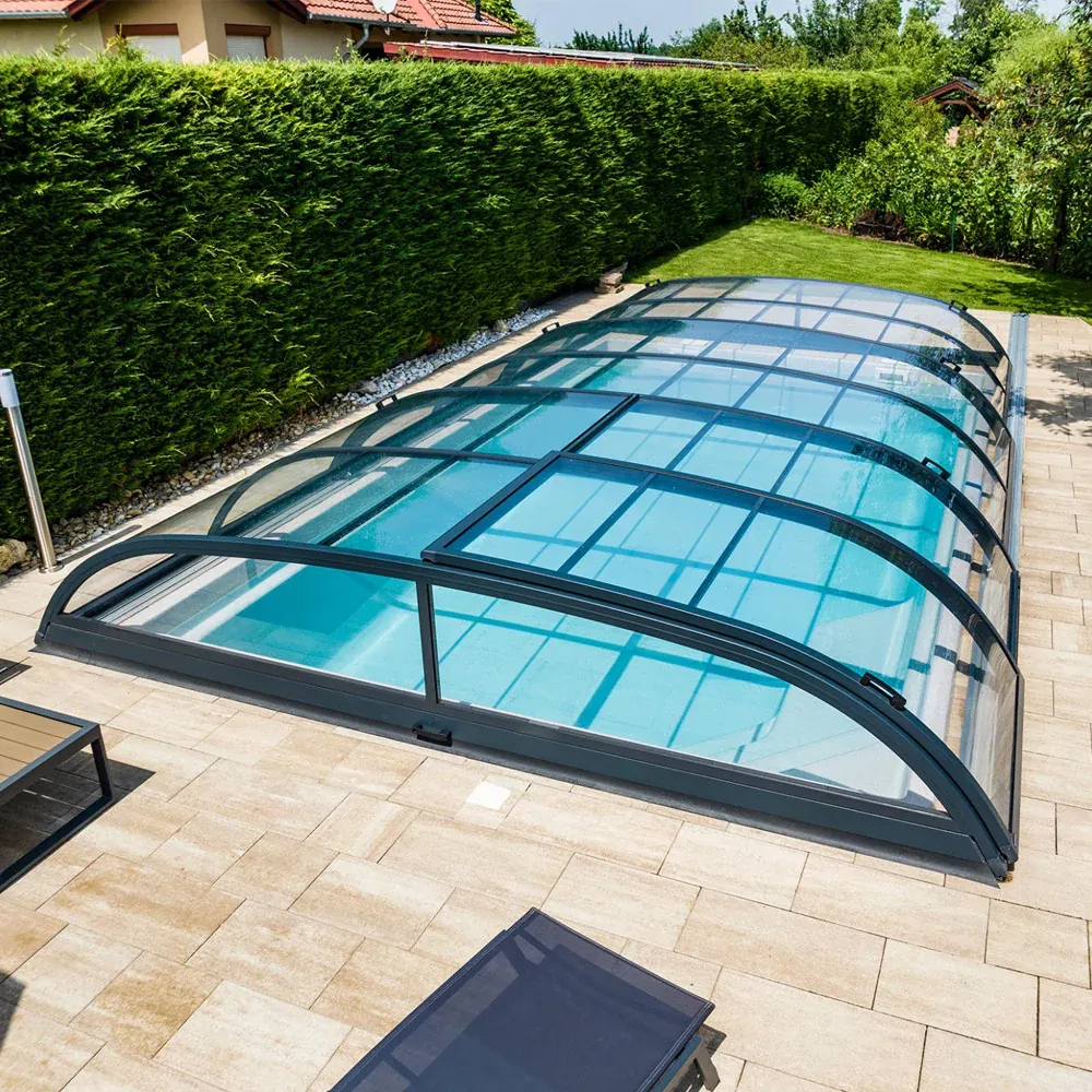 Pooltak Gullberg & Jansson Nova Comfort Antracit - Monterat